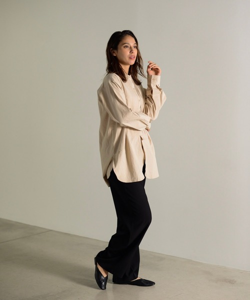 Auntie Rosa Holiday（アンティローザホリデー）の「ピンタックブラウス（シャツ/ブラウス・レディース・ホワイト/ブラック/ベージュ・FREE）」の14枚目の写真