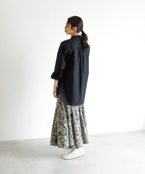 Auntie Rosa Holiday（アンティローザホリデー）の「ピンタックブラウス（シャツ/ブラウス・レディース・ホワイト/ブラック/ベージュ・FREE）」の21枚目の写真