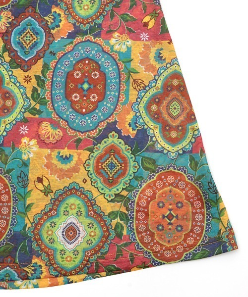 チチカカ（チチカカ）の「オーナメントパッチキャミワンピース（ワンピース・レディース・ネイビー/レッド/イエロー・FREE）」の16枚目の写真