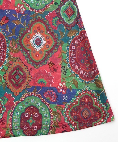 チチカカ（チチカカ）の「オーナメントパッチキャミワンピース（ワンピース・レディース・ネイビー/レッド/イエロー・FREE）」の19枚目の写真