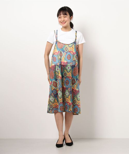 チチカカ（チチカカ）の「オーナメントパッチキャミワンピース（ワンピース・レディース・ネイビー/レッド/イエロー・FREE）」の22枚目の写真