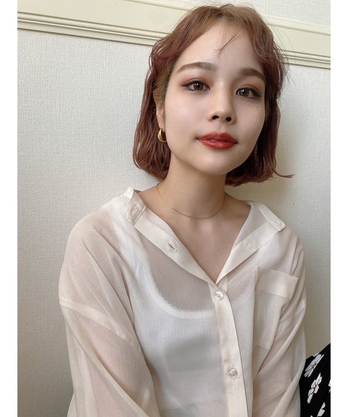 jumelle（ジュメロ）の「シアーブラウス（シャツ/ブラウス・レディース・ベージュ/ピンク・FREE）」の11枚目の写真