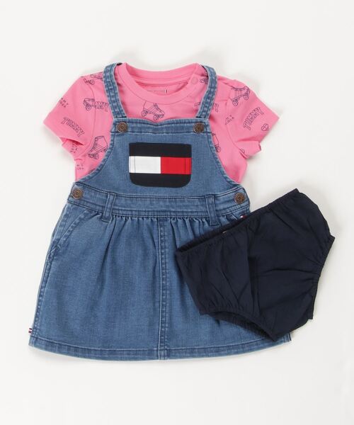TOMMY HILFIGER（トミーヒルフィガー）の「BABY デニムワンピース 