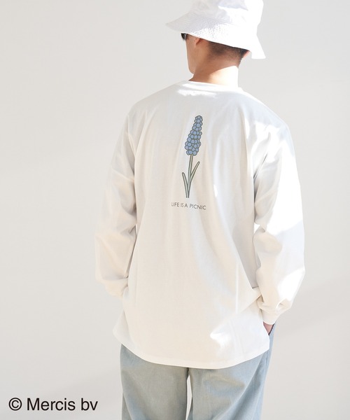 ROPE' PICNIC（ロペピクニック）の「【ＷEB限定】【miffy×ROPE' PICNIC】ロングＴシャツ（Tシャツ/カットソー・レディース・イエロー/ホワイト系その他3/サックスブルー/オフホワイト/ホワイト系その他・38）」の4枚目の写真