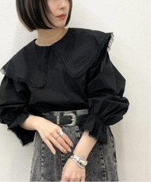 ＢＩＧ襟ヴィンテージブラウス【ZOZOTOWN限定アイテム】