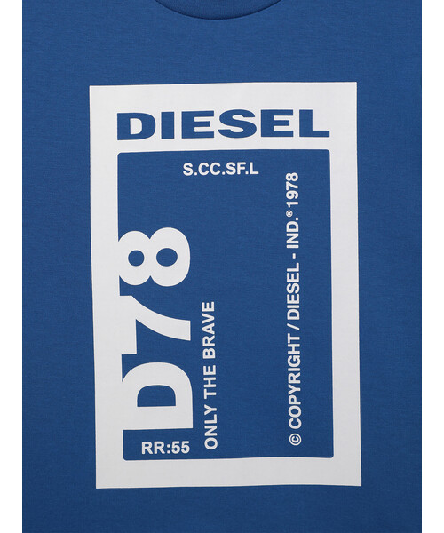 DIESEL（ディーゼル）の「ジュニア Tシャツ（Tシャツ/カットソー・キッズ・ホワイト/ブルー/ブラック・10Y/12Y/14Y/8Y/6Y/4Y）」の6枚目の写真
