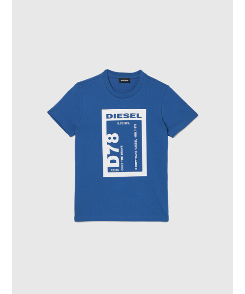 DIESEL（ディーゼル）の「ジュニア Tシャツ（Tシャツ/カットソー・キッズ・ホワイト/ブルー/ブラック・10Y/12Y/14Y/8Y/6Y/4Y）」の4枚目の写真