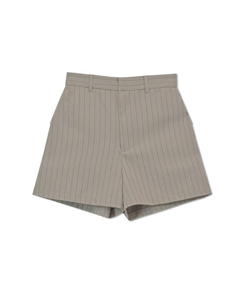 ANDGEEBEE(アンジービー)の「ストライプショーパン(その他パンツ・レディース・ベージュ/ブラック・MEDIUM)」の8枚目の写真