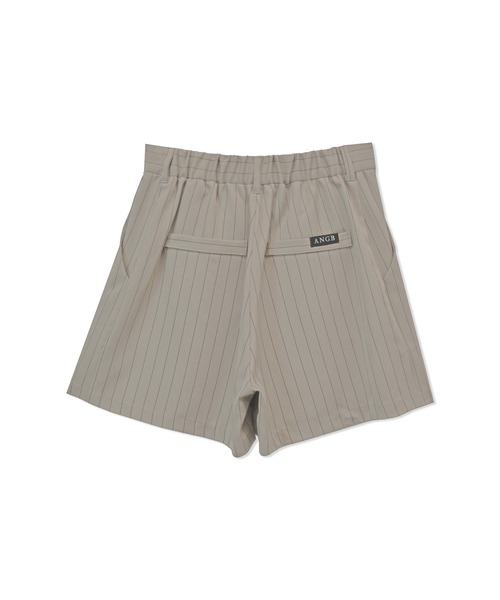 ANDGEEBEE(アンジービー)の「ストライプショーパン(その他パンツ・レディース・ベージュ/ブラック・MEDIUM)」の16枚目の写真