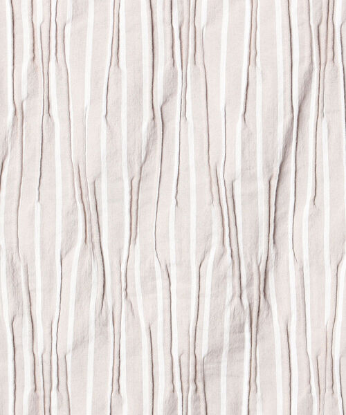 Stutostein Nolley's（シュテットシュタインノーリーズ）の「スキッパーバンドカラーシャツ（シャツ/ブラウス・メンズ・グレイッシュベージュ/ネイビー・S/L/M）」の11枚目の写真