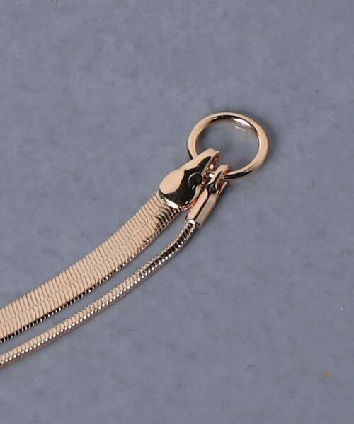 UNITED ARROWS（ユナイテッドアローズ）の「UWCMD ダブル チェーン ネックレス（ネックレス・レディース・ゴールド・FREE）」の5枚目の写真