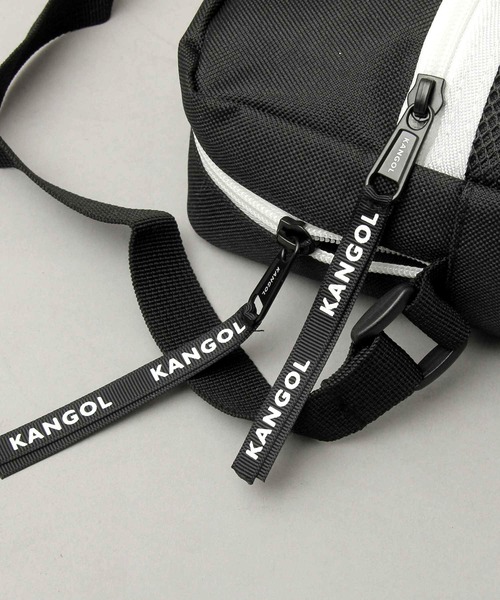 KANGOL（カンゴール）の「メッシュポケット 縦型 ミニショルダーバッグ（ショルダーバッグ・メンズ・ブラック/ブラック系その他・FREE）」の14枚目の写真