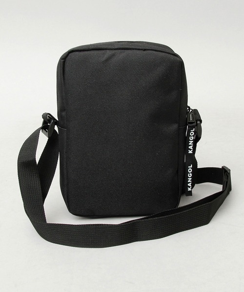 KANGOL（カンゴール）の「メッシュポケット 縦型 ミニショルダーバッグ（ショルダーバッグ・メンズ・ブラック/ブラック系その他・FREE）」の7枚目の写真