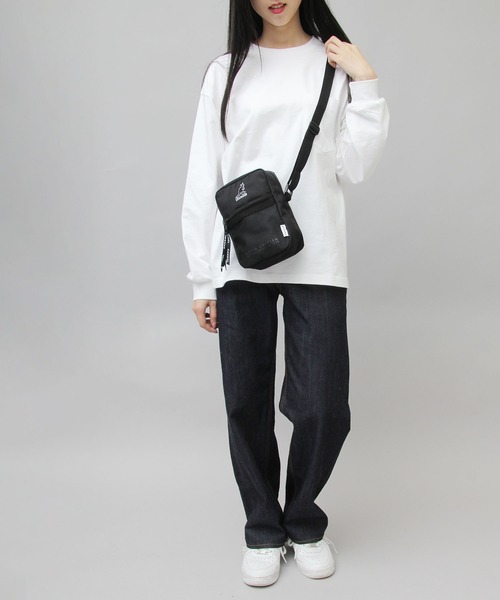 KANGOL（カンゴール）の「メッシュポケット 縦型 ミニショルダーバッグ（ショルダーバッグ・メンズ・ブラック/ブラック系その他・FREE）」の20枚目の写真