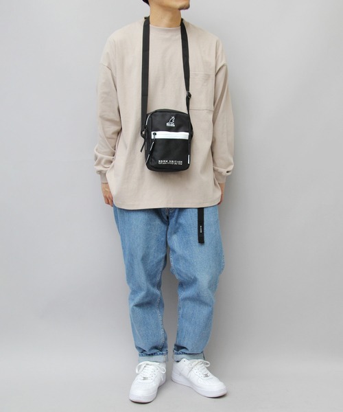 KANGOL（カンゴール）の「メッシュポケット 縦型 ミニショルダーバッグ（ショルダーバッグ・メンズ・ブラック/ブラック系その他・FREE）」の21枚目の写真