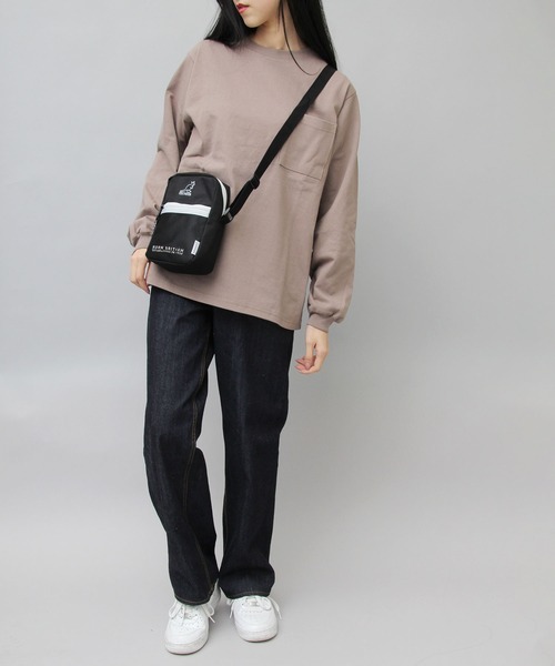 KANGOL（カンゴール）の「メッシュポケット 縦型 ミニショルダーバッグ（ショルダーバッグ・メンズ・ブラック/ブラック系その他・FREE）」の22枚目の写真