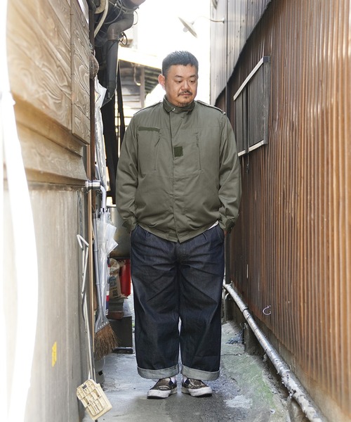 MILITARY（ミリタリー）の「実物 新品 デッドストック フランス軍 F-1ジャケット 2ポケット（ミリタリージャケット・メンズ・オリーブ・120L）」の9枚目の写真