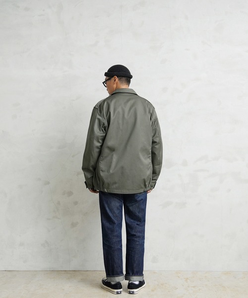 MILITARY（ミリタリー）の「実物 新品 デッドストック フランス軍 F-1ジャケット 2ポケット（ミリタリージャケット・メンズ・オリーブ・120L）」の15枚目の写真