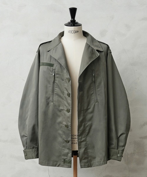 MILITARY（ミリタリー）の「実物 新品 デッドストック フランス軍 F-1ジャケット 2ポケット（ミリタリージャケット・メンズ・オリーブ・120L）」の19枚目の写真