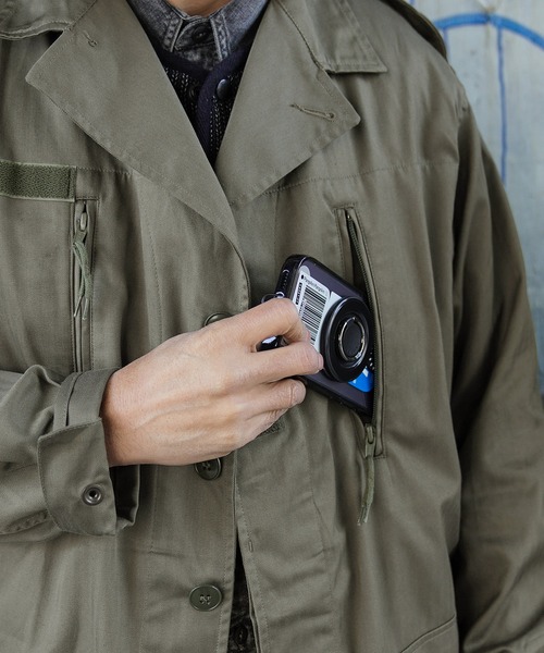 MILITARY（ミリタリー）の「実物 新品 デッドストック フランス軍 F-1ジャケット 2ポケット（ミリタリージャケット・メンズ・オリーブ・120L）」の12枚目の写真