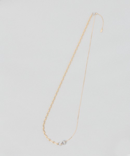 JEANASIS（ジーナシス）の「マルチWAYボールネックレス/944276（ネックレス・レディース・シルバー/ゴールド・FREE）」の6枚目の写真