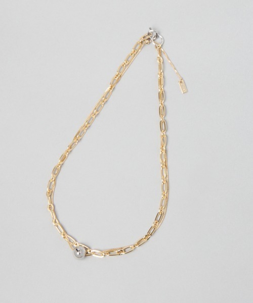 JEANASIS（ジーナシス）の「マルチWAYボールネックレス/944276（ネックレス・レディース・シルバー/ゴールド・FREE）」の7枚目の写真