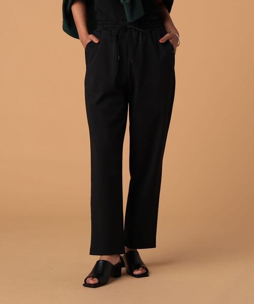 FEELING MADE（フィーリングメイド）の「FEELING MADE ストレッチポンチ ジョガーパンツ（その他パンツ・レディース・ダークグリーン/ダークグレー/ブラック/ベージュ・MEDIUM/LARGE/SMALL）」の7枚目の写真