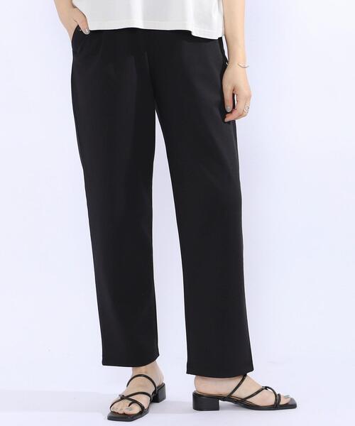 FEELING MADE（フィーリングメイド）の「FEELING MADE ストレッチポンチ ジョガーパンツ（その他パンツ・レディース・ダークグリーン/ダークグレー/ブラック/ベージュ・MEDIUM/LARGE/SMALL）」の11枚目の写真