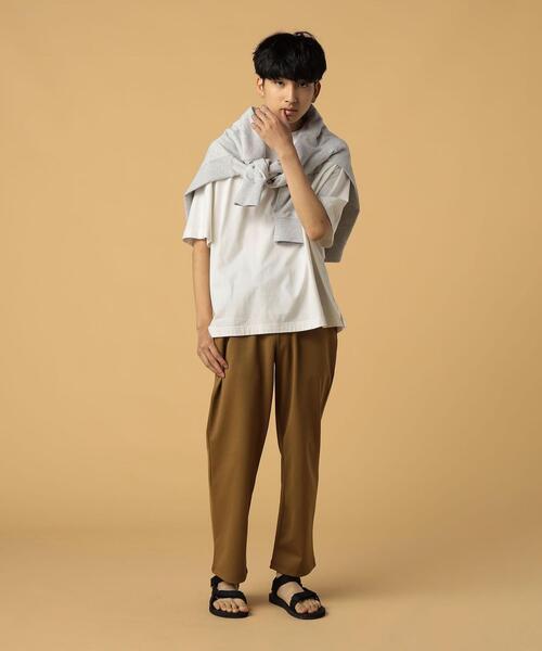 FEELING MADE（フィーリングメイド）の「FEELING MADE ストレッチポンチ ジョガーパンツ（その他パンツ・レディース・ダークグリーン/ダークグレー/ブラック/ベージュ・MEDIUM/LARGE/SMALL）」の18枚目の写真