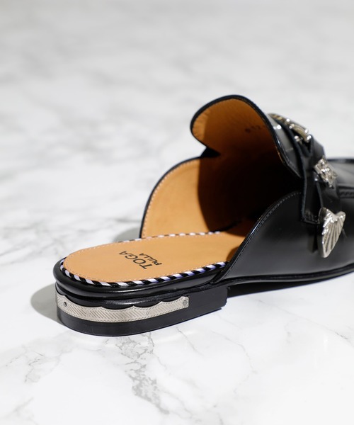 TOGA PULLA（トーガ　プルラ）の「【TOGA PULLA(トーガプルラ)】ポリドー/AJ1109（スリッポン・レディース・ブラック・SMALL/MEDIUM/X-SMALL）」の8枚目の写真