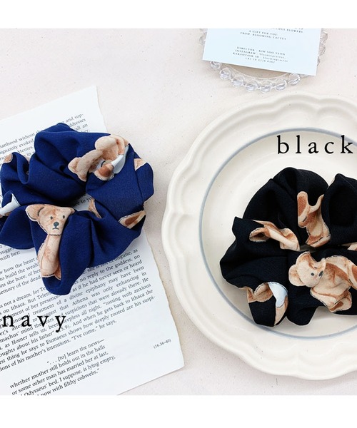 WESTSEA（ウエストシー）の「シュシュ ヘアゴム アクセサリー  韓国デザイン（シュシュ・レディース・その他3/その他1/その他4/その他8/その他6/その他7/その他2/その他5/その他/ホワイト系その他・FREE）」の6枚目の写真