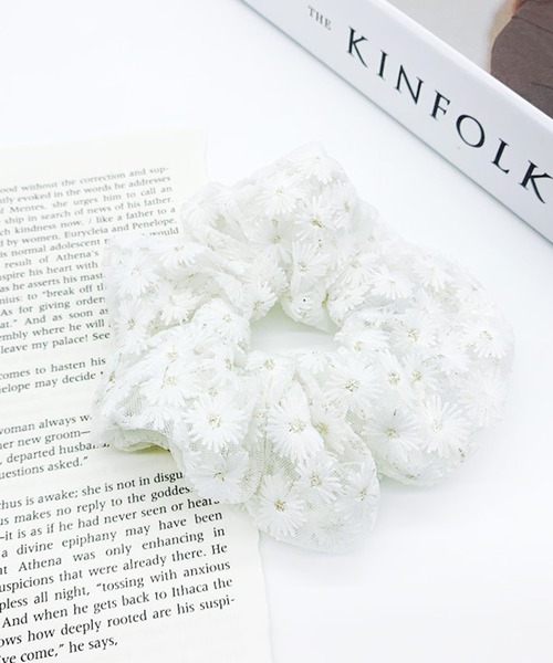 WESTSEA（ウエストシー）の「シュシュ ヘアゴム アクセサリー  韓国デザイン（シュシュ・レディース・その他3/その他1/その他4/その他8/その他6/その他7/その他2/その他5/その他/ホワイト系その他・FREE）」の17枚目の写真