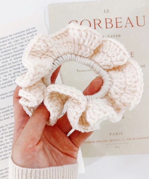 WESTSEA（ウエストシー）の「シュシュ ヘアゴム アクセサリー  韓国デザイン（シュシュ・レディース・その他3/その他1/その他4/その他8/その他6/その他7/その他2/その他5/その他/ホワイト系その他・FREE）」の14枚目の写真