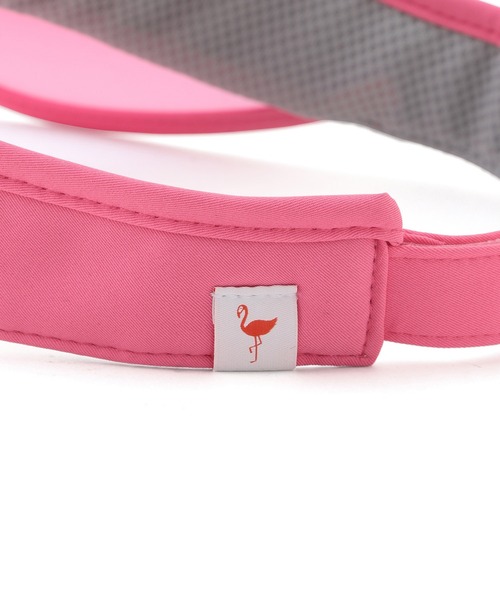 JUN&ROPE'（ジュンアンドロペ）の「セルクリアバイザー（サンバイザー・レディース・ホワイト/ブラック/ピンク・FREE）」の10枚目の写真