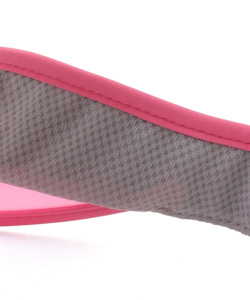 JUN&ROPE'（ジュンアンドロペ）の「セルクリアバイザー（サンバイザー・レディース・ホワイト/ブラック/ピンク・FREE）」の8枚目の写真