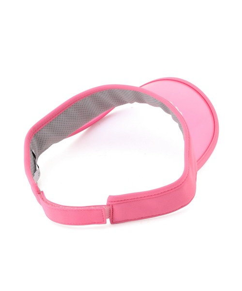 JUN&ROPE'（ジュンアンドロペ）の「セルクリアバイザー（サンバイザー・レディース・ホワイト/ブラック/ピンク・FREE）」の7枚目の写真