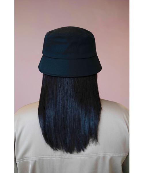 reI'm（リアイム）の「【丸山礼】シンプルにロゴ入りバケットハット（ハット・レディース・ブラック/ライトグリーン/アイボリー・FREE）」の8枚目の写真