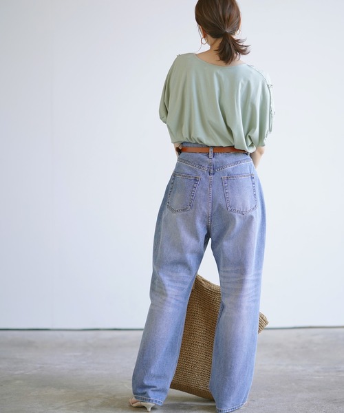 rps（アールピーエス）の「３Ｄ刺繍レースプルオーバー（シャツ/ブラウス・レディース・チャコールグレー/オフホワイト/ミント・M）」の12枚目の写真