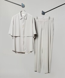 tk.TAKEO KIKUCHI | ダブルヨークシャツセットアップ（シャツ＋パンツセット）(シャツ/ブラウス)