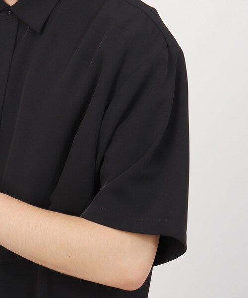 tk.TAKEO KIKUCHI（ティーケータケオキクチ）の「◆ダブルヨークシャツセットアップ（シャツ＋パンツセット）（シャツ/ブラウス・メンズ・ブラック/グレー/カーキ・01/02/03）」の16枚目の写真