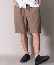 BAYBLO | リネン ライク イージーウエスト ショート パンツ(BG)(その他パンツ)