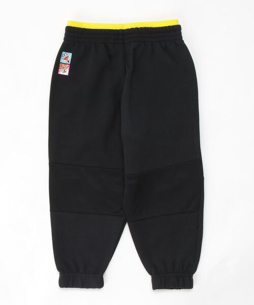 adidas（アディダス）の「LEGO ムーブ AEROREADY トラックパンツ [LEGO Move AEROREADY Track Pants] アディダス（キッズ/子供用）（スウェットパンツ・キッズ・ブラック×イエロー・100/110/120/130/140/150/160）」の5枚目の写真