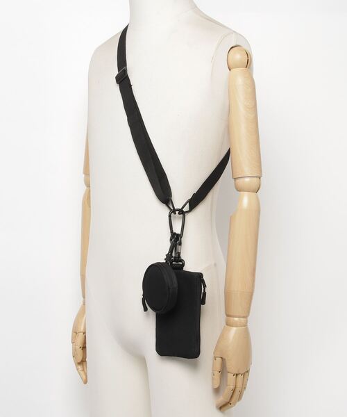 WEGO（ウィゴー）の「WEGO/ストラップポーチショルダー（ショルダーバッグ・メンズ・ブラック・FREE）」の3枚目の写真