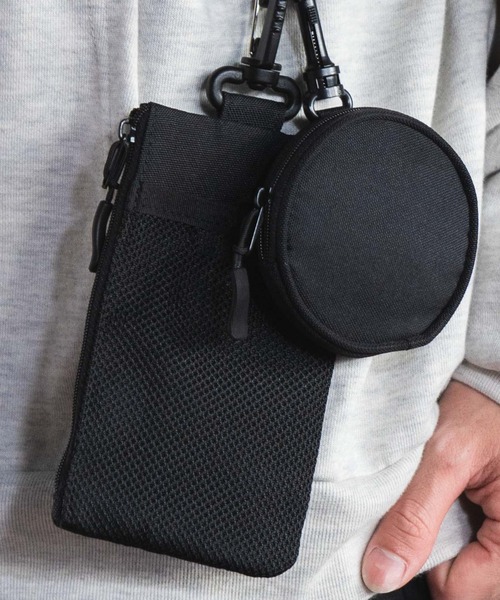 WEGO（ウィゴー）の「WEGO/ストラップポーチショルダー（ショルダーバッグ・メンズ・ブラック・FREE）」の7枚目の写真