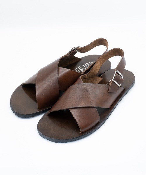 Daniele Lepori（ダニエル レポリ）の「DANIELE LEPOLI / M7162 / サンダル / DLM7162001（サンダル・メンズ・ブラック/ダークブラウン/ブラウン・40/41/42/39/43）」の14枚目の写真