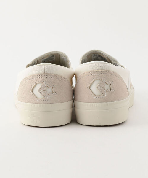 CONVERSE(コンバース)の「【CONVERSE/コンバース】 CS SLIP-ON SK(スニーカー・メンズ・オフホワイト/ブラック・27/26)」の3枚目の写真