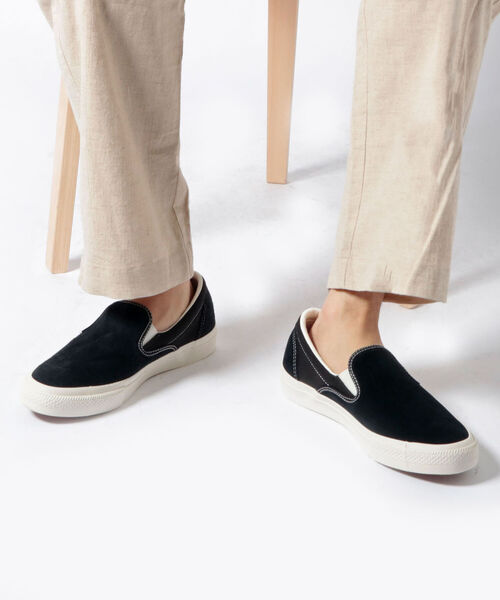 CONVERSE(コンバース)の「【CONVERSE/コンバース】 CS SLIP-ON SK(スニーカー・メンズ・オフホワイト/ブラック・27/26)」の11枚目の写真