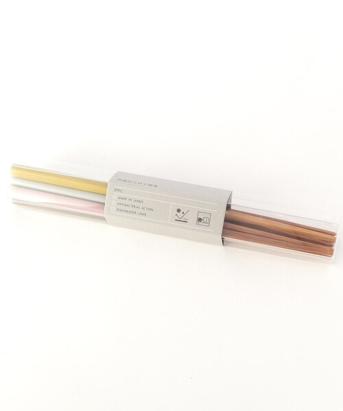 212 KITCHEN STORE（トゥワントゥキッチンストア）の「CLASEEK (クラシーク) 　PRISM 箸5P　抗菌ダスティカラー（カトラリー・レディース・その他・00）」の2枚目の写真