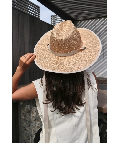 TRUNC（トランクエイティーエイト）の「WIDE BAO HAT（ハット・レディース・グレイッシュベージュ/アイボリー・FREE）」の18枚目の写真