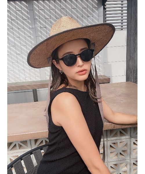 TRUNC（トランクエイティーエイト）の「WIDE BAO HAT（ハット・レディース・グレイッシュベージュ/アイボリー・FREE）」の13枚目の写真